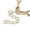 Iron Ring Bracelets BJEW-C054-04G-4
