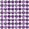 100Pcs Natural Amethyst Beads G-SP0001-22C-1