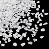 Natural White Jade Chip Beads G-O103-16-5
