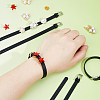 16Pcs Flat Silicone Cord Bracelets for Women Men BJEW-FH0001-08-3