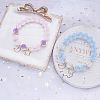 1 Strand Natural Aquamarine & Rose Quartz & Amethyst Beads Strands G-GO0001-52-6