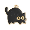 Alloy Enamel Pendants ENAM-A009-04D-G-1