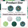 Resin Rhinestone Beads RESI-PA0001-44B-2