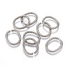 Tarnish Resistant 304 Stainless Steel Linking Rings STAS-I102-05-1