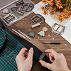 2Boxes 2 Colors Belt Alloy Buckle Sets FIND-BC0014-24-3