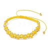 Glass Braided Beaded Bracelets BJEW-MZ00304-01-2