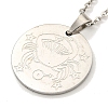 Non-Tarnish Constellation Pendant Necklaces LS-NJEW-S422-04P-04-2