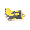 Alloy Enamel Pendants FIND-C074-01F-2