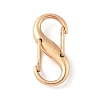 Alloy & Iron Double S Snap Hook Spring Keychain Clasps FIND-H049-02B-KCG-1