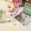 48Pcs 12 Colors Glass Craft Eyes Cabochons DIY-CA0007-13-5