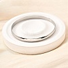 304 Stainless Steel Plain Bangles for Women BJEW-V004-02B-P-2