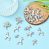 30Pcs 6 Styles Alloy Pendants FIND-YW0012-69-5