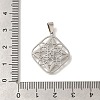 304 Stainless Steel Pendants LS-STAS-S144-05P-B-3