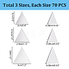 210Pcs 3 Styles Adhesive Acrylic Cabochons Sheets DIY-PH0022-93E-2