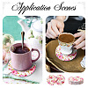 8Pcs PU Leather Cup Mats AJEW-MB0001-12-10