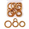 12Pcs 3 Styles Alloy Rings PALLOY-WR0001-08-1