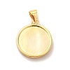 Eco-Friendly Rack Plating Brass Enamel Pendants KK-F851-06G-03-2