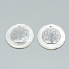 Freshwater Shell Pendants SHEL-Q016-015P-1