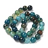 Natural Agate Beads Strands X-G-M437-C01-01W-4