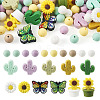 16 Style Silicone Beads SIL-TA0001-45-2