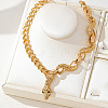 Punk Alloy Snake Pendant Iron Chain Necklaces for Women FS-WGADCDD-01-3