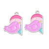 Alloy Enamel Pendants AL-CBA292F-01K-P-1