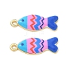 Printed Brass Pendants KK-CBA42CA-06G-2