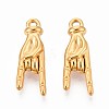 304 Stainless Steel Pendants X-STAS-T065-21A-G-1