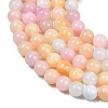Natural Green Jade Beads Strands X-G-G757-03-10mm-5