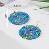 Acrylic Glitter Dangle Earrings for Women FS-WGAA719-05-1