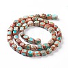 Natural Regalite/Imperial Jasper/Sea Sediment Jasper Beads Strands X-G-Z008-01D-2