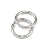 Tarnish Resistant 304 Stainless Steel Open Jump Rings STAS-E067-07-8mm-4