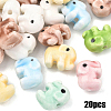 20Pcs Handmade Porcelain Beads PORC-YW0001-71F-1