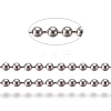 Tarnish Resistant 304 Stainless Steel Ball Chains CHS-E021-13J-P-1