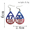 Independence Day Acrylic Dangle Earrings WGD2E98-03-2