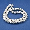Electroplated Synthetic Non-magnetic Hematite Beads Strands G-C136-C01-04-2