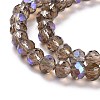 Electroplate Glass Beads Strands EGLA-A034-T8mm-L06-3
