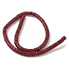 Dyed Natural Magnesite Beads Strands G-M448-F01-04-3