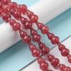 Natural White Jade Beads Strands G-C039-B02-2