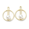 Alloy Pendants with Acrylic Pearl Beads PALLOY-E580-15LG-2