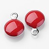 Stainless Steel Enamel Charms X-STAS-P049-07-1