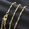 2.5MM Brass Satellite Chain Necklaces for Women KK-CBA4FD4-16G-3