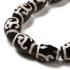 Tibetan Style dZi Beads Strands G-F726-A05-4