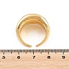 Rack Plating Brass Micro Pave Cubic Zirconia Cuff Finger Rings for Women RJEW-C114-16L-G-2
