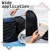 20Pcs Microfiber Drawstring Pouches with Cord ABAG-GO0001-17-5