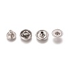 304 Stainless Steel Snap Buttons STAS-WH0014-06D-2
