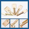 Gorgecraft 5Pcs 5 Style Brass Fourtain Pen Nibs FIND-GF0003-63-3