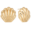 1 Pair Vintage Brass Stud Earrings EJEW-AN0004-55-1