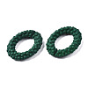 Spray Painted CCB Plastic Linking Rings CCB-Q091-011B-3
