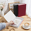 3Pcs 3 Colors Book Shaped Linen Magnetic Storage Boxes CON-GW0001-04-3